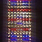 PROFI LED GROW panel pre všetky rastliny, 70W, 220V, ružová+sunlight s časovačom